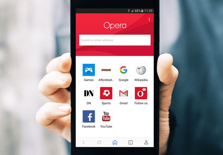 Opera Browser aggiunge la protezione contro il mining per smartphone - opera browser