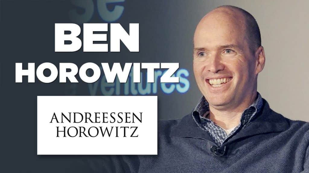 Andreessen Horowitz lancia fondo su criptovalute da 300 milioni USD - ben horowitz of andreessen horow 1024x576