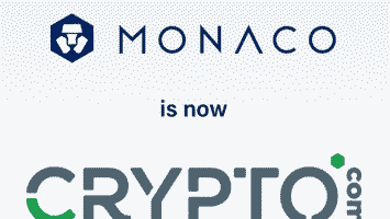 Monaco (carta Visa in criptovaluta) compra dominio Crypto.com - KryptoMoney.com Monaco MCO Buys Crypto.com  355x200