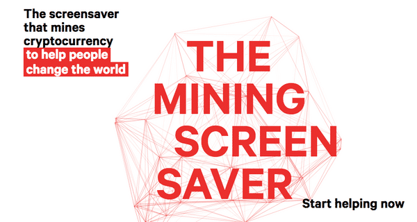 Mining criptovalute, è boom nella beneficenza - mining screensaver