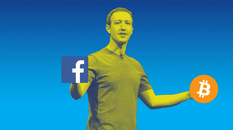Qualcosa sta accadendo alla divisione Cryptocurrency di Facebook - zuckerberg png