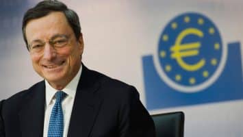 La BCE afferma che le criptovalute non influenzeranno le decisioni di politica monetaria - Mario Draghi 355x200