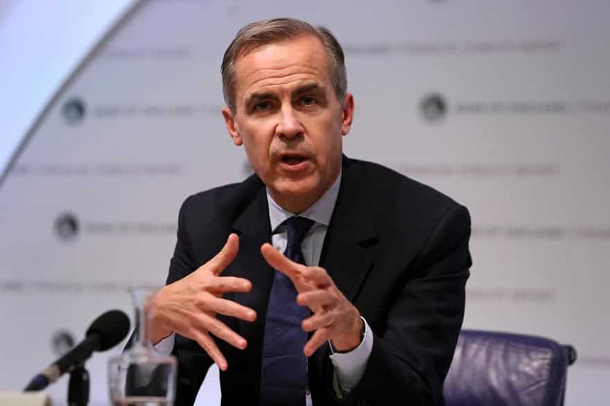 Il governatore della Bank of England elogia Facebook per Libra - Mark Carney