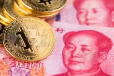 PBOC: lo Yuan digitale cinese non sarà una valuta speculativa come il Bitcoin - fondo con bitcoin cripto e gli yuan della cina le banconote cinesi 138265549 1 236x157