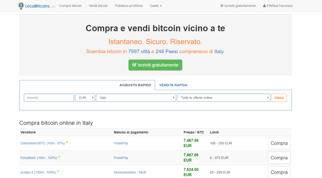 Comprare Bitcoin: come funziona e quali piattaforme utilizzare - Immagine 9 1024x567