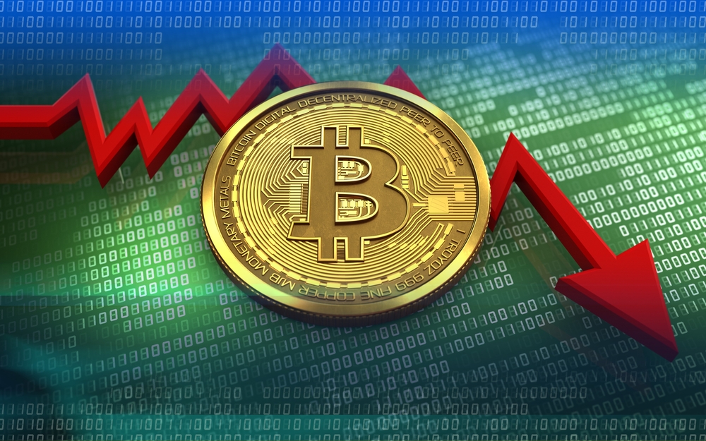 Perché il prezzo di Bitcoin è calato del 4% in un’ora, perdendo 20 M $ - btcdown
