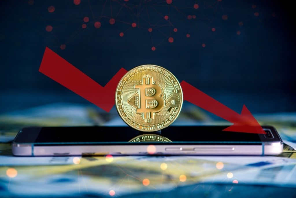 Ultime notizie analisi delle cause del crollo dei prezzi di Bitcoin - crollo prezzo bitcoin 1024x684