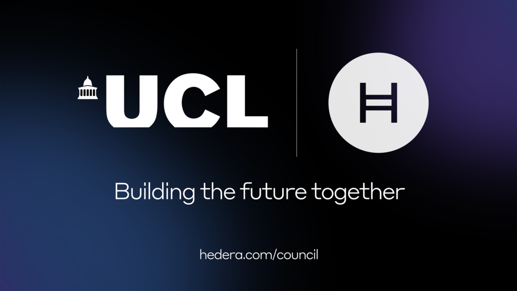University College London entra a far parte di Hedera Hashgraph come membro del Consiglio e partner di ricerca - Hedera Hashgraph 1024x576