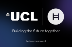 University College London entra a far parte di Hedera Hashgraph come membro del Consiglio e partner di ricerca - Hedera Hashgraph 236x157