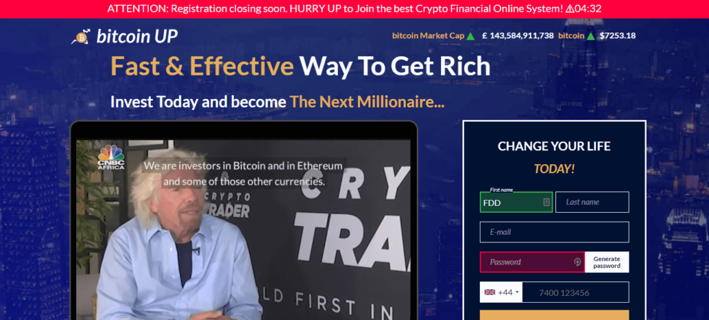 Bitcoin UP Opinioni |è una TRUFFA?🥇| Leggere Prima di Iniziare - bitcoin UP 1024x462