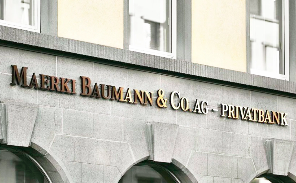 Una banca privata svizzera lancia un nuovo servizio premium per il trading di criptovalute - maerki baumann 1024x632