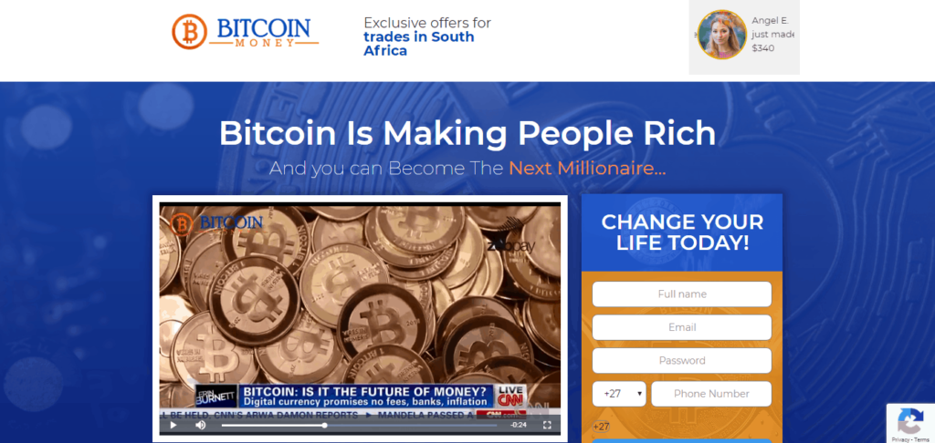 Bitcoin Money è una TRUFFA?🥇| Leggere Prima di Iniziare - Bitcoin Money 1024x486