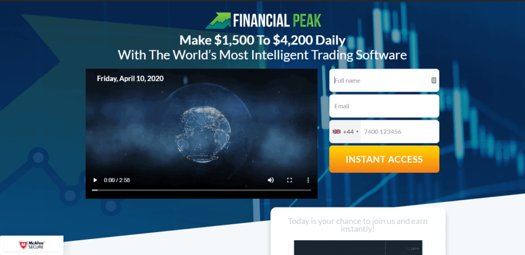 Financial Peak è una TRUFFA?🥇| Leggere Prima di Iniziare - Financial Peak 1024x499