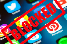 Social Media ban: "Evidente la profonda censura sul Web 2.0" - ban social 236x157
