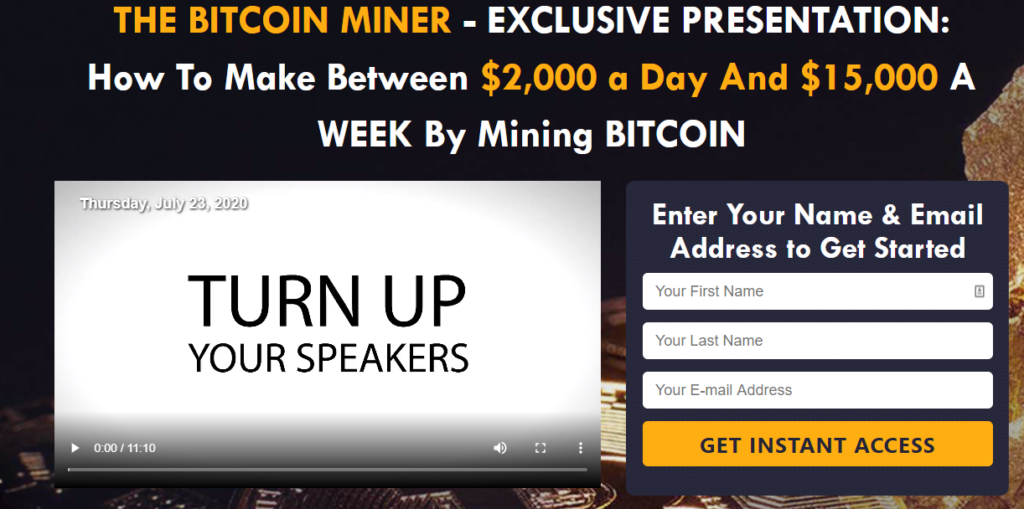 Bitcoin Miner è una TRUFFA?🥇| Leggere Prima di Iniziare - bitcoin miner 1 1024x509