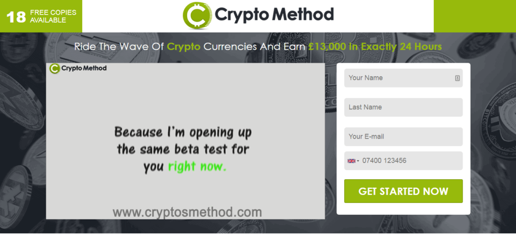 Crypto Method è una TRUFFA?🥇| Leggere Prima di Iniziare - Crypto Method 2 1024x490