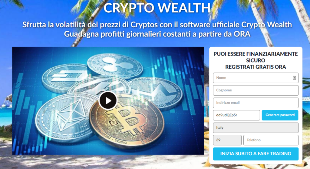 Crypto Wealth è una TRUFFA?🥇| Leggere Prima di Iniziare - Crypto Wealth 1 1024x557