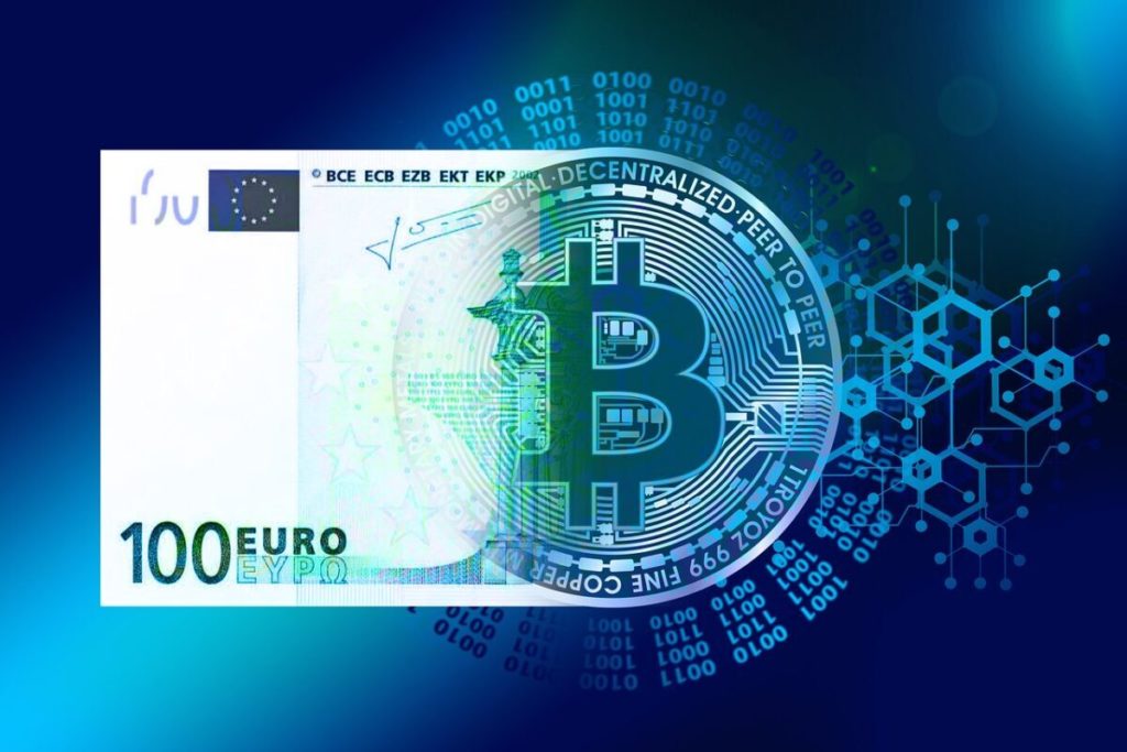 Le banche italiane stanno avviando gli esperimenti per un euro digitale basato sulla tecnologia Blockchain - euro digitale 1024x683
