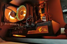 Nvidia GeForce RTX 3060 avrà caratteristiche per il mining di criptovalute - aorus 3060 ti lcd rotated 1 236x157