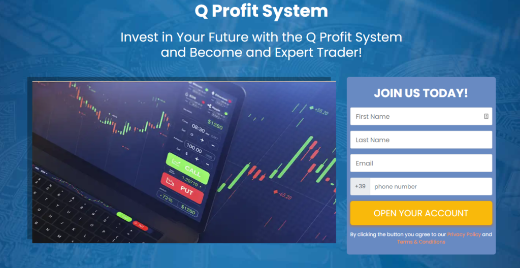 Q Profit System è una TRUFFA?🥇| Leggere Prima di Iniziare - q profit system 2 1024x528