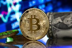Le "posizioni lunghe" di Bitcoin che superavano i 100 milioni di dollari sono state liquidate e il mercato ne soffre - BITCOIN ANSA 236x157