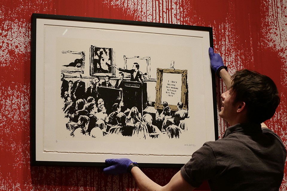 L'NFT di un quadro di Banksy venduto per poco meno di 400 mila dollari - Burnt Banksy