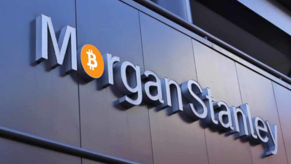 Morgan Stanley, la principale banca statunitense, offrirà fondi in Bitcoin a clienti più facoltosi - Morgan stanley bitcoin btc 1024x576