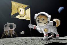 Elon Musk vuole portare Dogecoin sulla luna (letteralmente) - DOGE to the moon 236x157