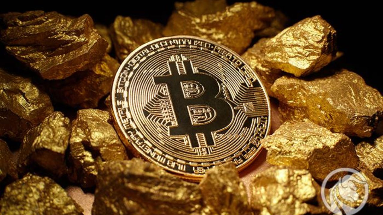 auksas arba bitcoin