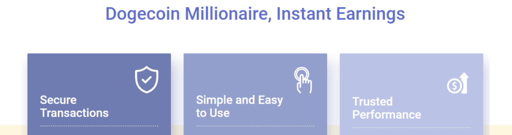 Dogecoin Millionaire è una TRUFFA?🥇| Leggere Prima di Iniziare - Dogecoin Millionaire 4 1024x271