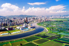 Shenzhen emette le prime polizze assicurative in yuan digitale della Cina - panorama di shenzhen 236x157