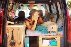 Questa famiglia ha messo tutto ciò che aveva in Bitcoin e ora gira il mondo con un messaggio completamente diverso - Trasforma un vecchio furgone in una casa mobile e ora gira il mondo con il suo cane 236x157