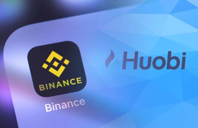 Huobi e Binance sospendono le registrazioni per i nuovi utenti dalla Cina - Huobi Binance 1
