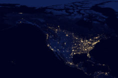 Il Nord America diventa il secondo mercato mondiale di criptovalute dopo l'Europa - 3963282 il mondo visto dallo spazio di notte 236x157