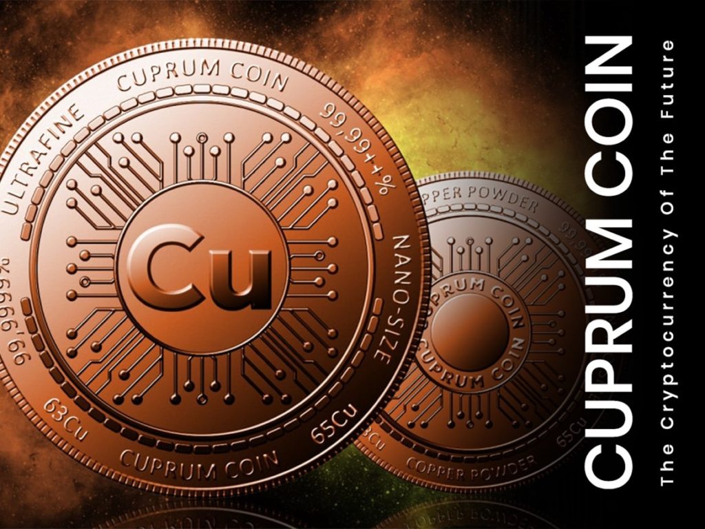 Cuprum Coin: Lanciata con successo una delle criptovalute più preziose al mondo - Picture1 1024x768