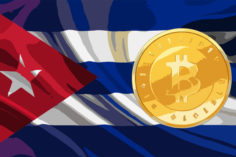 La Banca centrale di Cuba legalizza i servizi Bitcoin e i beni virtuali - Cuba Flag Bitcoin 236x157