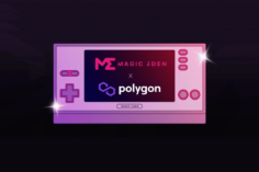 Polygon collabora con Billion-$-NFT-project per accelerare lo sviluppo di giochi blockchain e Web3 - polygon nft magic eden 236x157